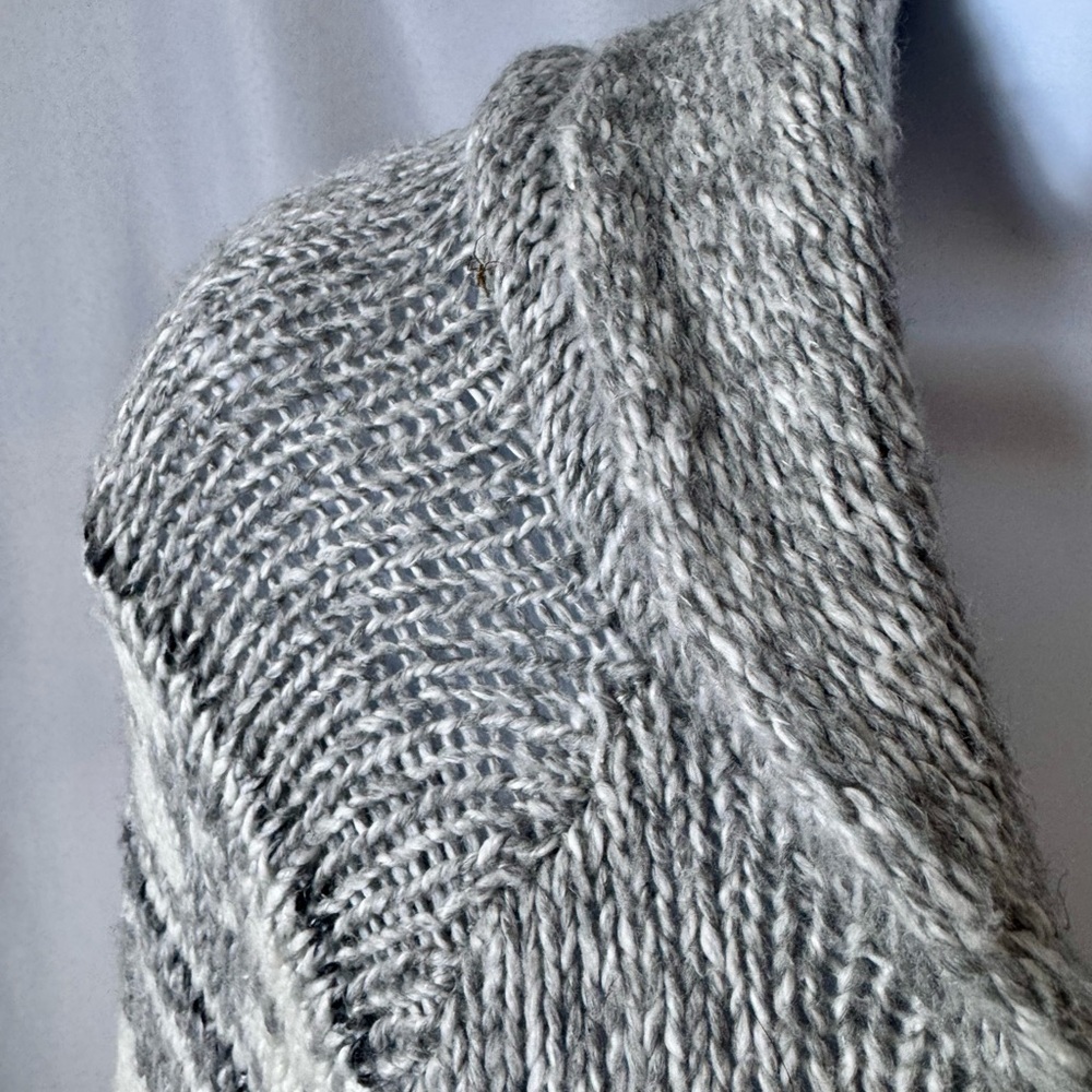Bethany Mota Cotton/Acrylic Shawl Collar Zip‎ Up Sweater W/Pockets size M - Picture 3 of 13